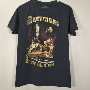 Mount Westmore Graphic Black T-Shirt , Size S